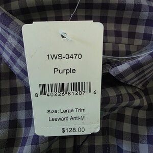 Men's Purple Checkered Shirt